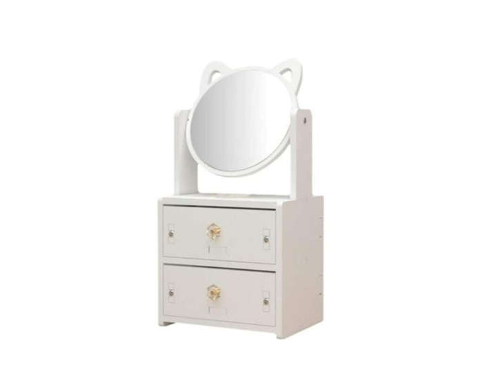 Cosmetic Organizer Draws with Mirror