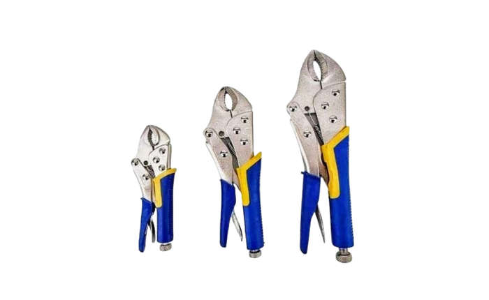 3 Piece Locking / Vise Grip Pliers with Harden Teeth