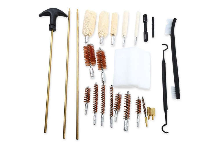 Sport 74PCS Universal Gun Cleaning Kit Pistol Hunting Rifle Shotgun Firearm