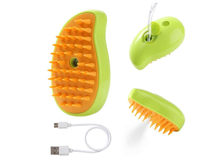 3-in-1 Electric Cat & Dog Grooming Brush