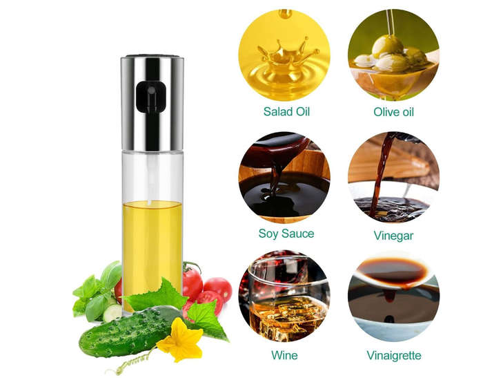 Oil & Vinegar Glass Spray Bottle (100ml) Set of 2