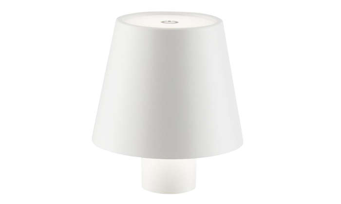 Rechargeable Wine Bottle Table Lamp---White