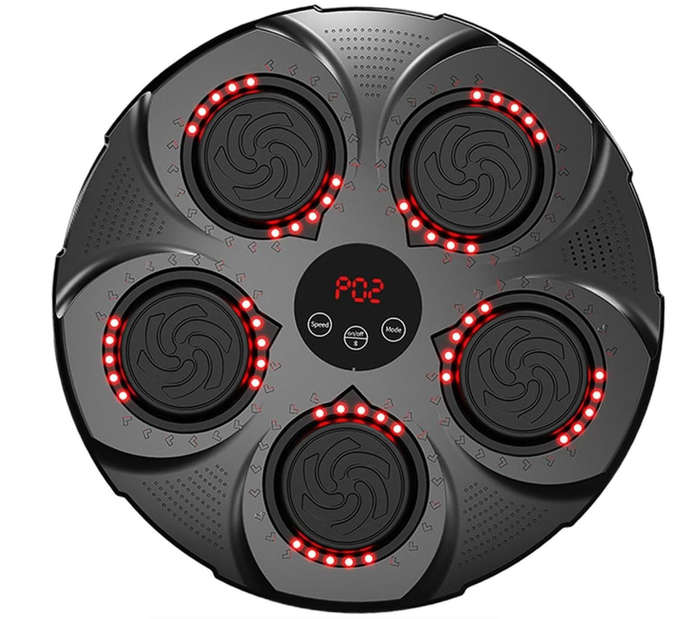 Exercise Musical Target Punch Force Tester Improves Speed Boxing Machine