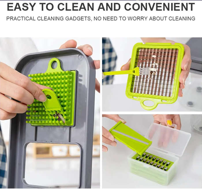 22 Pieces veggie slicer
