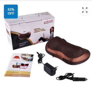 Car and Home Massage Pillow