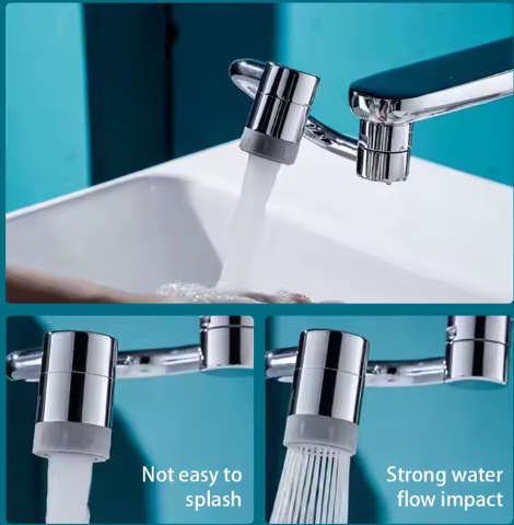 Rotating  Water-Saving Tap