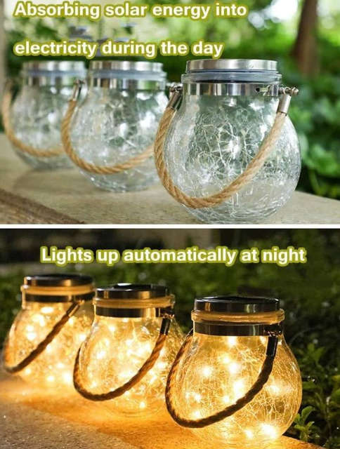 Solar  Ball Glass   LIGHT