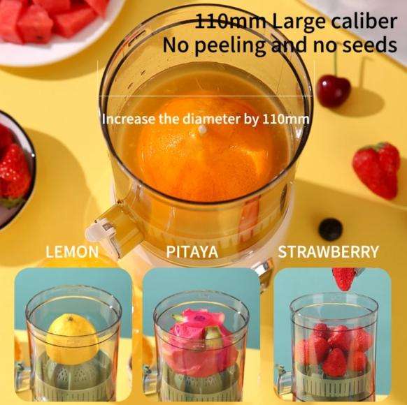 Wireless Rechargeable Mini Portable Juicer Cordless Design for Convenient USB/Electric Power Source