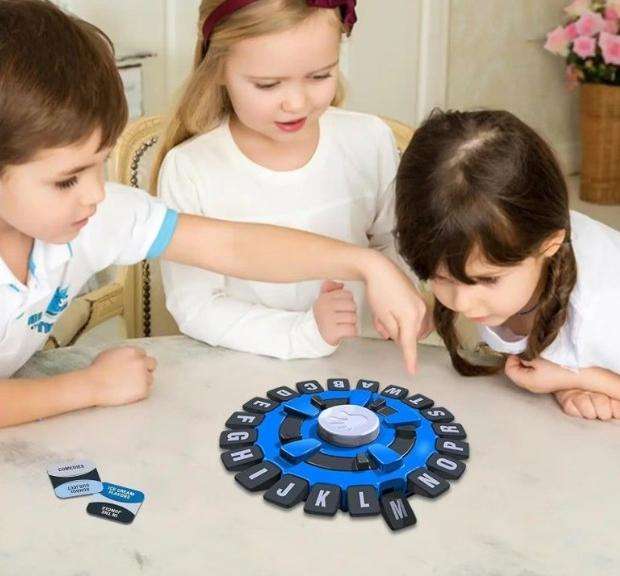 Word Game Fast-Paced Family Board Game Choose a Category and Race Against