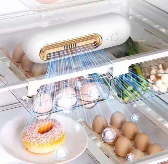 Rechargeable Portable Fridge Deodorizer Odor Sterilization Air Cleaner Ozone Generator Air Purifier