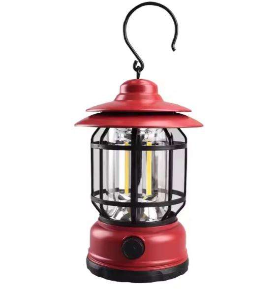 Emergency Lamp Portable Hanging Rechargeable Lantern LED Camping Tent Lights