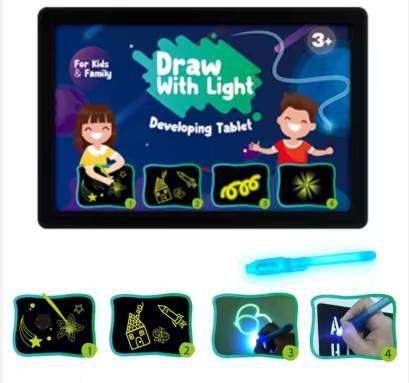 Fun Luminous Drawing Board Art Set for Kids Early Educational Trend