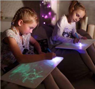 Fun Luminous Drawing Board Art Set for Kids Early Educational Trend