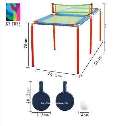 SY Sport Game Playing Toys Ping Pong Table Foldable for Kids