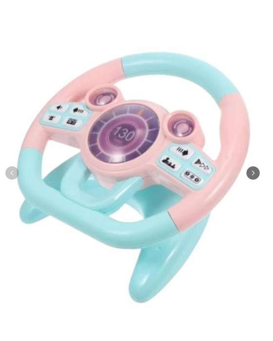 Children's Simulation Mini Steering Wheel Simulated Steering Wheel Toys for Toddlers