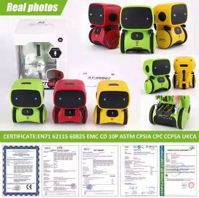 Educational, Singing, Dancing, Voice Control, Touch Sensor Robotic Interactive Toys