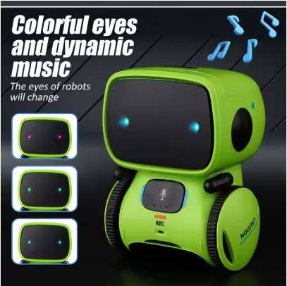Educational, Singing, Dancing, Voice Control, Touch Sensor Robotic Interactive Toys