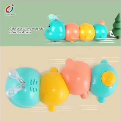 Electric Magnetic Caterpillar Colorful Toy with Music and Light