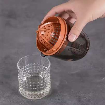 Lemon Orange Fruits Squeezer With Different Colors Support Customization Manual Hand Press Cup Lemon
