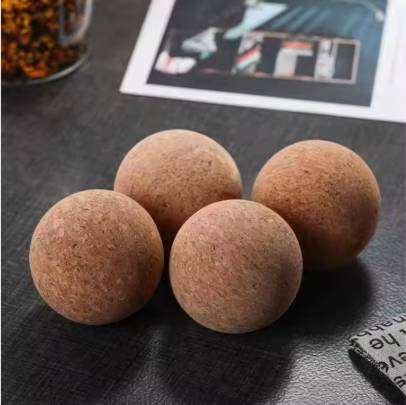 Glass Storage Tank for Sugar Salt Tea Coffee Cork Ball Stopper Lid for Food Use