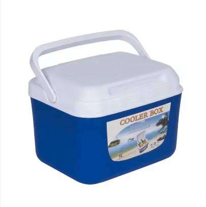 5L Cooler Square Box Portable Transport Coolbox Ice Brick Booler Beer Cooler Box