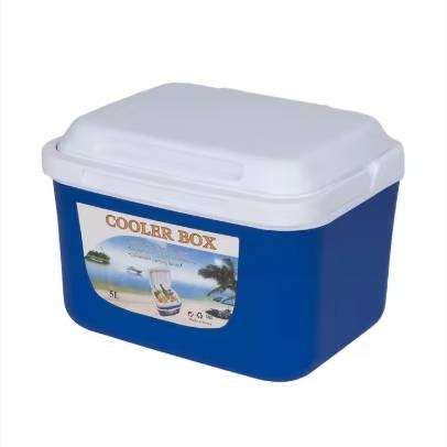 5L Cooler Square Box Portable Transport Coolbox Ice Brick Booler Beer Cooler Box