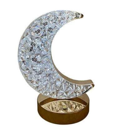 Acrylic Moon Table Lamps for Bedroom Bedside