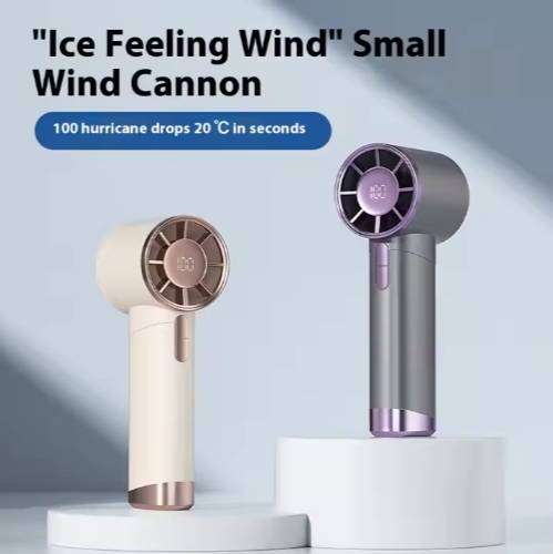 High-Speed 100-Speed Handheld Mini Portable Fan