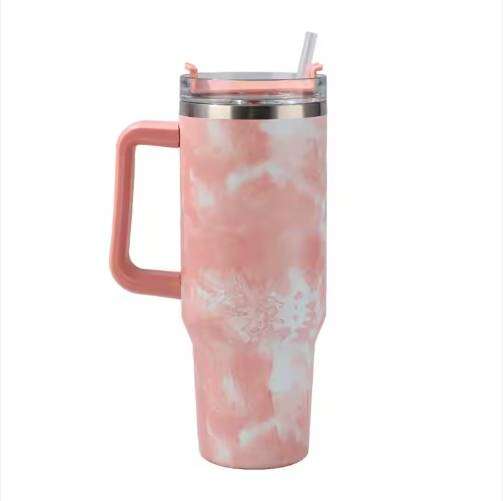 Tumbler with Handle Stainless Steel Insulated Water Bottle Travel Thermos