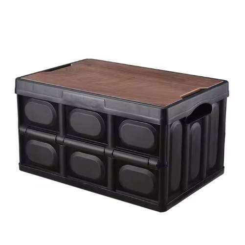 Outdoor Camping Storage Container Box Fold-able Car Storage Box Multi-functional Storage Box