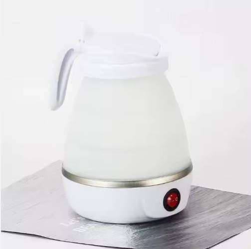 Foldable Portable Teapot Water Heater Household Office Travel Electric Water Kettle