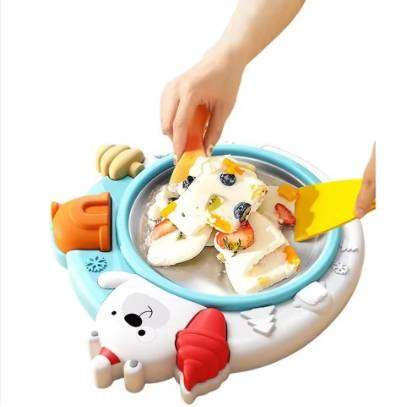 Electric Homemade Stir Yogurt Maker Machine DIY Small Fried Ice Tray Sets for Children