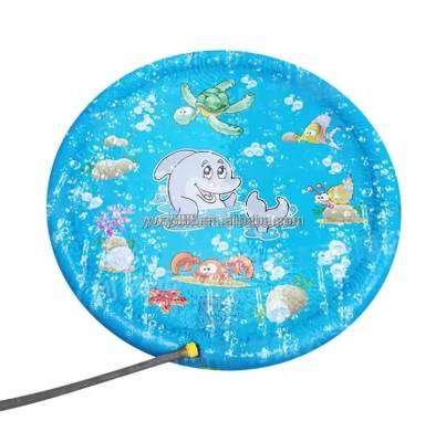 Outdoor Inflatable Spray Water Toys for Children Play Water Mat Games Beach Pad Lawn Sprinkler
