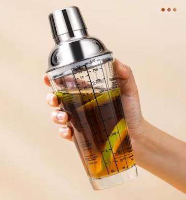 Boston Shaker Stainless Steel Glass Shaker with Scale