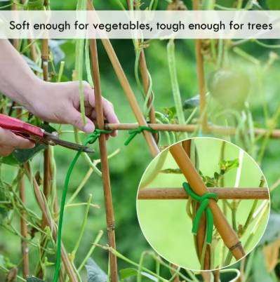Gardening Essential Plants Soft Wire Twist Tie Supports Plant Vine Planting Bracket