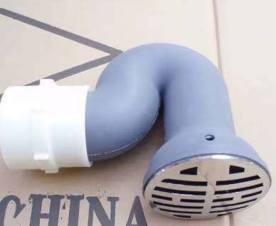 Drainer Engineering Stainless Steel Floor Drain U-shaped Plastic Bend Two-way P-bend Drain Pipe