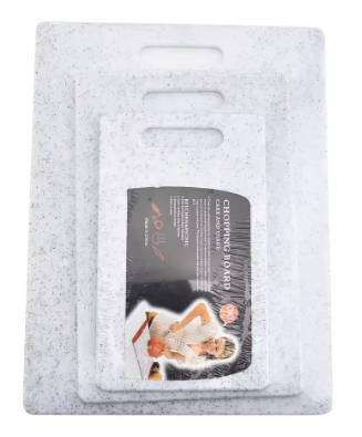 Pcs Block Cutting Board Set Kitchen Chopping Board PP Material Imitation Marble Chopping Board