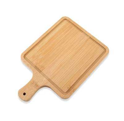 Natural Bamboo Charcuterie Plate Cheese Board Wooden Chopping Blocks Serving Cutting Boards for Home