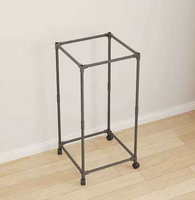 Clothes Rail On Wheels Metal Clothing Garment Stand Wardrobe Rack Display