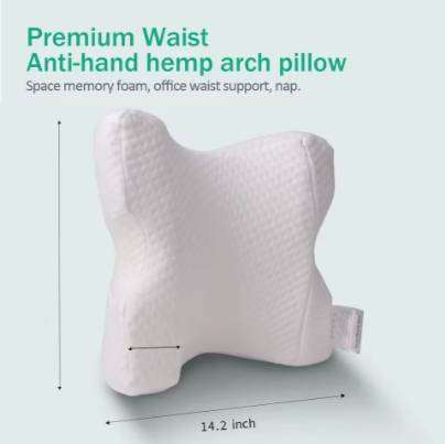 Couple Travel U-Shaped Nap Pillow Fabric Memory Foam