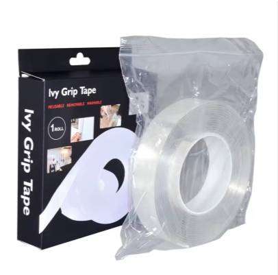 Cleanable Clear Doublesided Adhesive Mag Nano Tape Ivy Grip Tape Double Sided