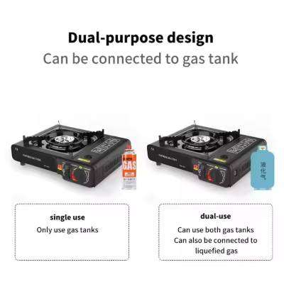 Mini Portable Cooking Camping Cassette Stove Barbecue Picnic Cooking Small Outdoor Portable Burner