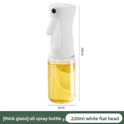 Food Grade Glass Oil Pot Spray Bottle Non-Drip Kitchen Household Oil Sprayer for Cooking Essential