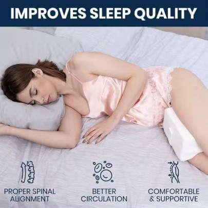 Side Sleepingkneepillowrelievesmemory of Hip and Back Pain Foam Leg Pillow Side Sleeping Comfortable