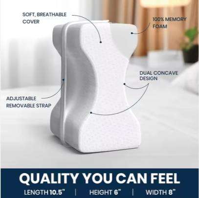 Side Sleepingkneepillowrelievesmemory of Hip and Back Pain Foam Leg Pillow Side Sleeping Comfortable