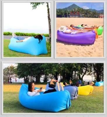 Modern Reclining Foldable Air Sofa for Outdoor Travelling & Camping Inflatable Beach Lounge Chair