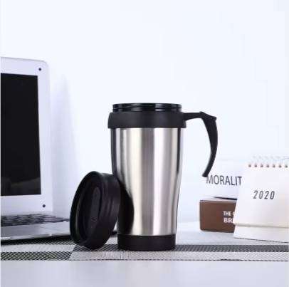 Stainless Steel Thermal Travel Mug Cups with PP Plastic Inner