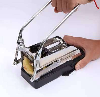 Manual Fries Slicer Cutting Cucumber Radish Potato Lettuce Stripe Cutting Fries Machine