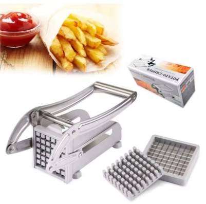 Home Kitchen Multi Function Vegetable Cutter Stainless Steel Potato Cutter Slicer Manual