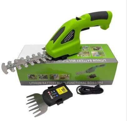 2 in 1 Cordless Electric Hedge Trimmer 20000RPM Rechargeable Handheld Household Shrub Pruning